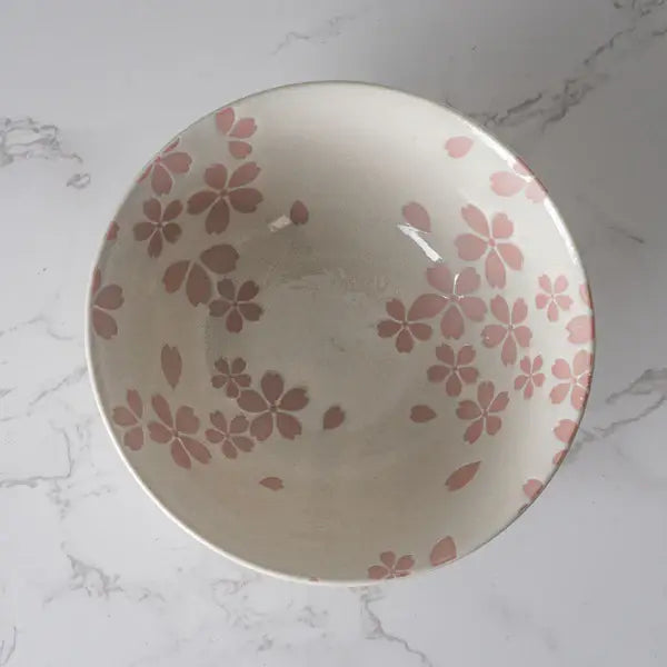 Hasui Sakura, porcelain rice bowl