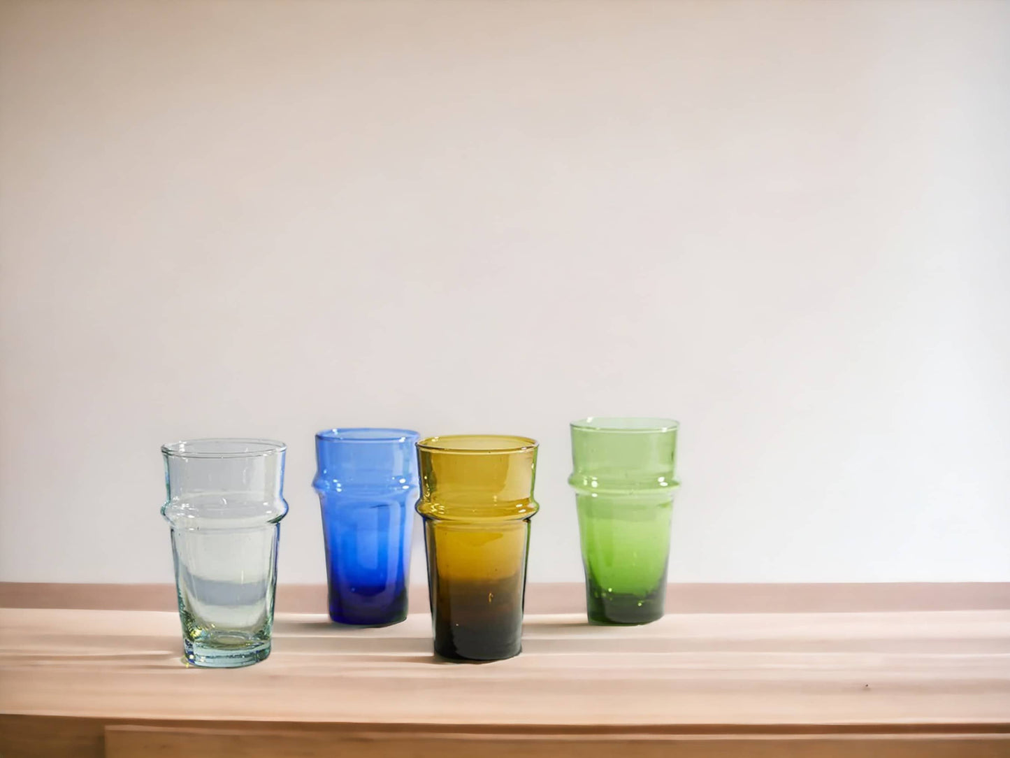 Moroccan Green Juice Glass