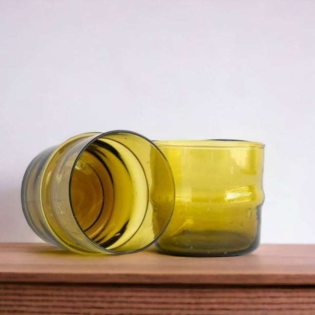 Moroccan Amber Mini Glass