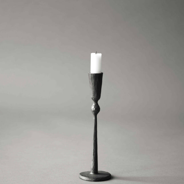 Boule iron candle holder, medium