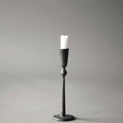 Boule iron candle holder, small