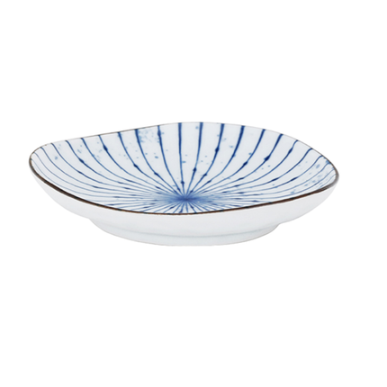 Fubuki Tokusa Porcelain Appetizer or Salad Plate