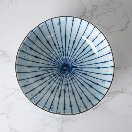 Fubuki Tokusa Porcelain Shallow Bowl