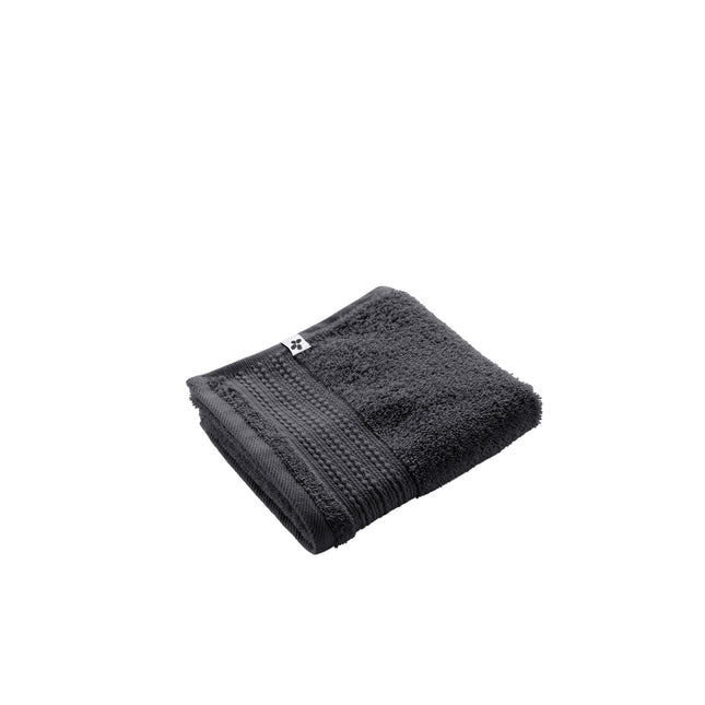 GARANCE Collection, Powder Room Towel in Orage (dark grey)