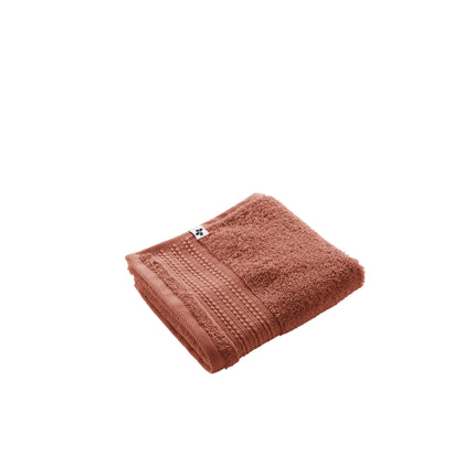 GARANCE Collection, Powder Room Towel in Terracotta (orange)