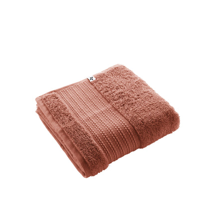 GARANCE Collection, Hand Towel in Terracotta (orange)