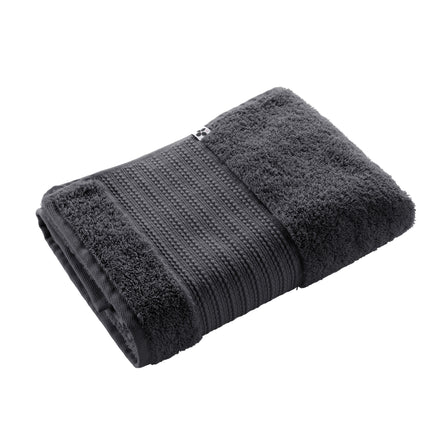 GARANCE Collection, Bath Towel in Orage (dark grey)