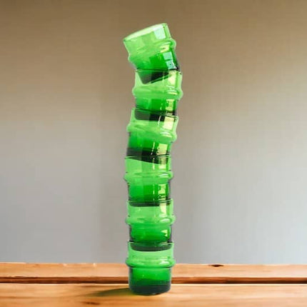 Moroccan Green Mini Glass