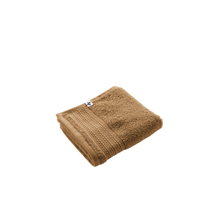 GARANCE Collection, Powder Room Towel in Camel (brown)