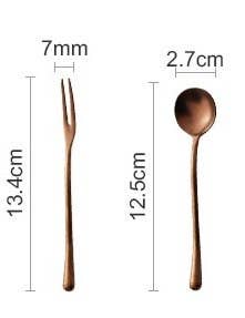 Flatware, Demitasse Spoon in Gold