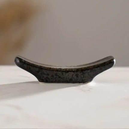 Hakumu Series Porcelain Chopsticks Rest 2.5"L