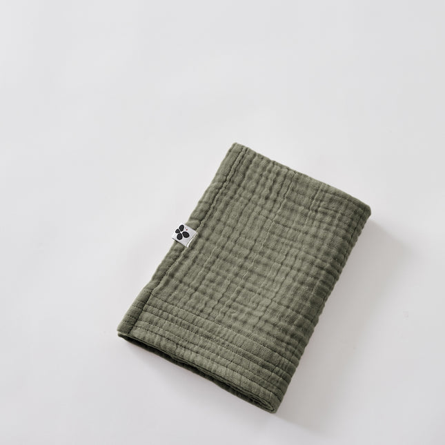 GAÏA Collection, Powder Room Towel in Romarin (khaki)