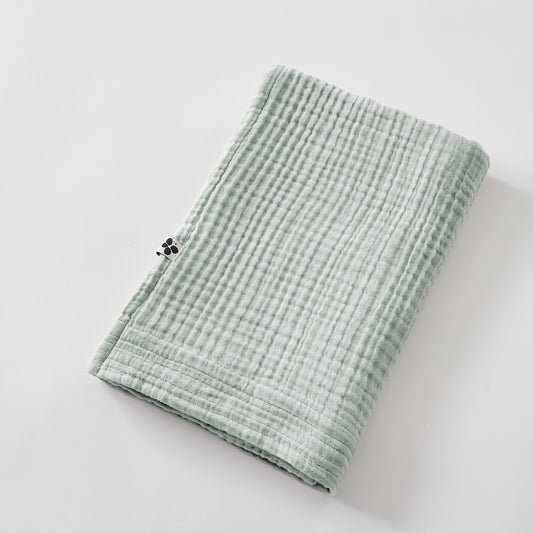 GAÏA Collection, Hand Towel in Eucalyptus (light blue)