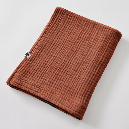 GAÏA Collection, Bath Sheet in Terracotta