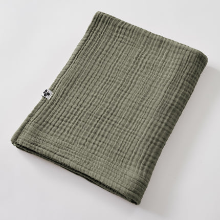 GAÏA Collection, Bath Sheet in Romarin (khaki)