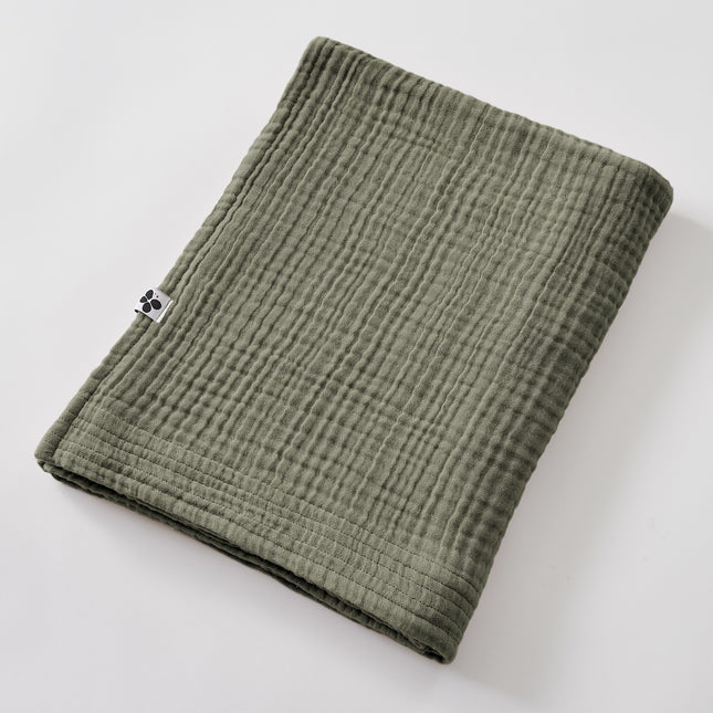 GAÏA Collection, Bath Towel in Romarin (khaki green)