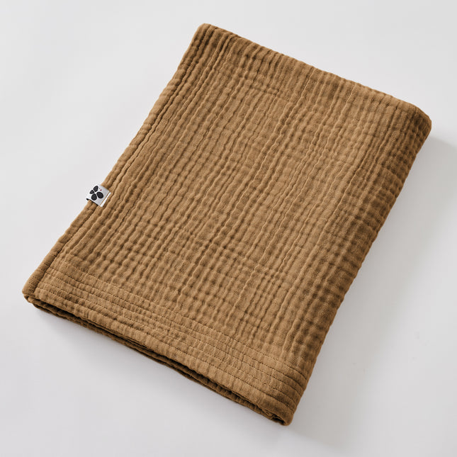 GAÏA Collection, Bath Towel in Camel (brown)