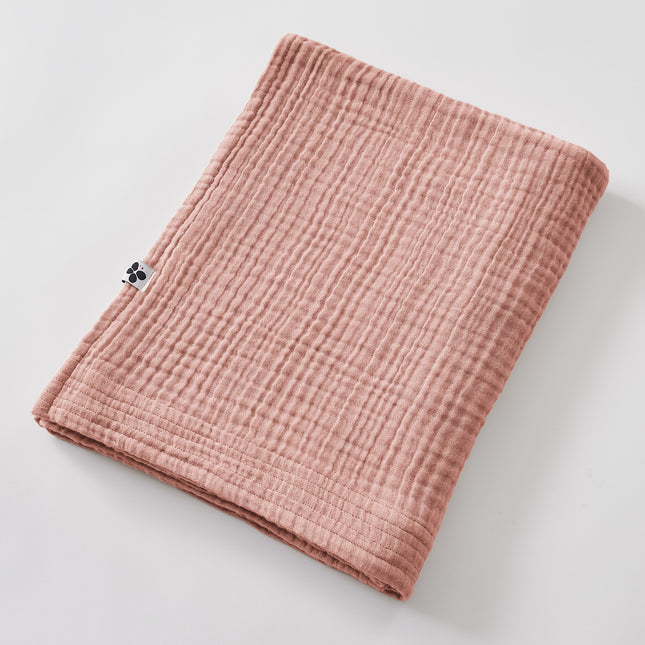 GAÏA Collection, Bath Towel in Rose pêche (pink)