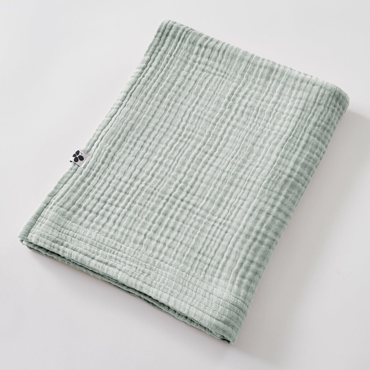 GAÏA Collection, Bath Sheet in Eucalyptus (light blue)