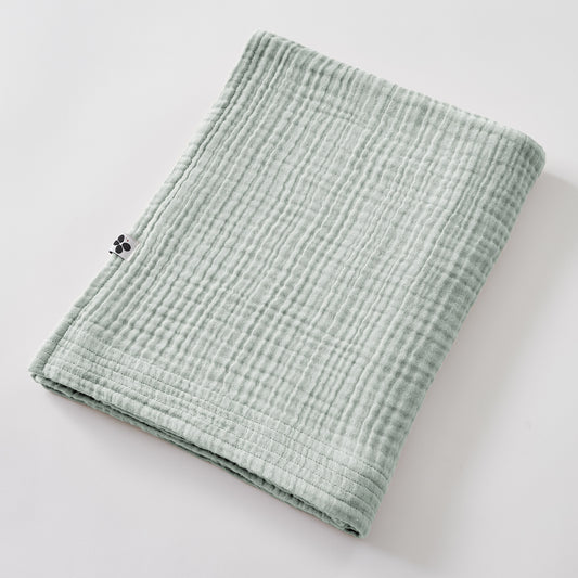 GAÏA Collection, Bath Towel in Eucalyptus (light blue)