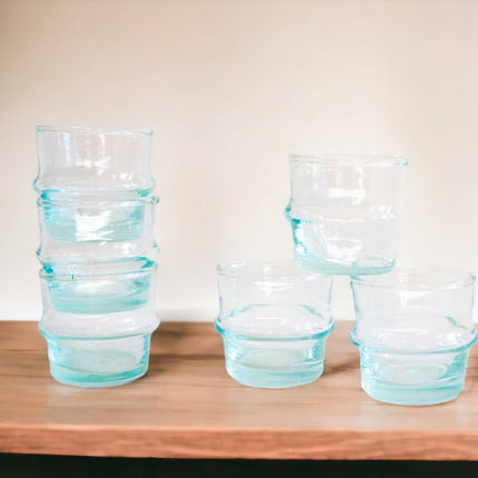 Moroccan Clear Mini Glass