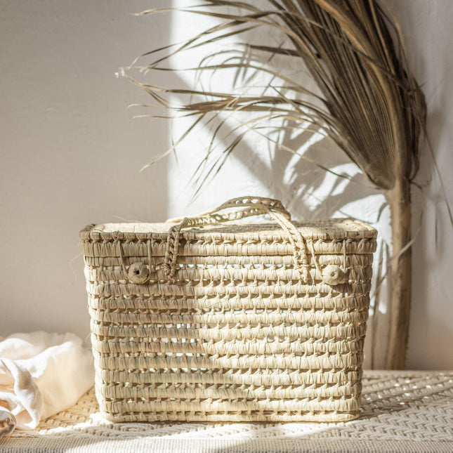 Moroccan picnic basket, Handcrafted