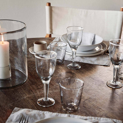 Galette wine glass tall - clear