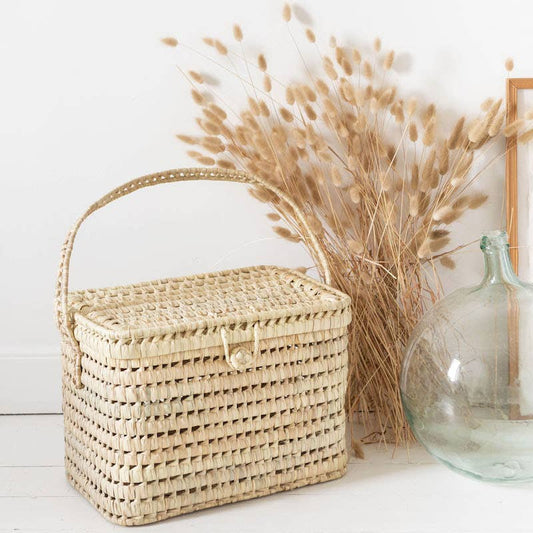 Moroccan picnic basket, Handcrafted
