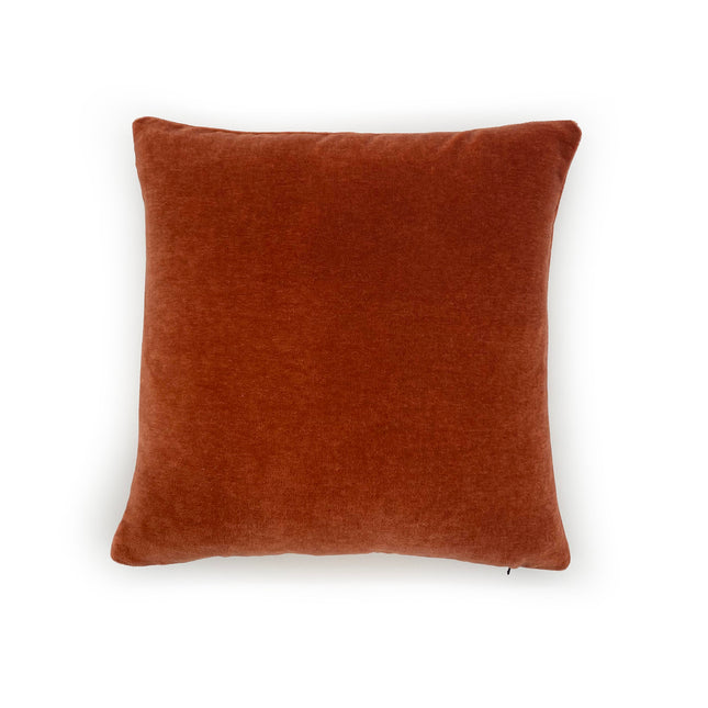 Mohair Pillow, Bark, 22 x 22