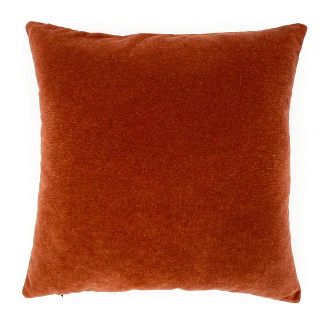 Mohair Pillow, Bark, 22 x 22