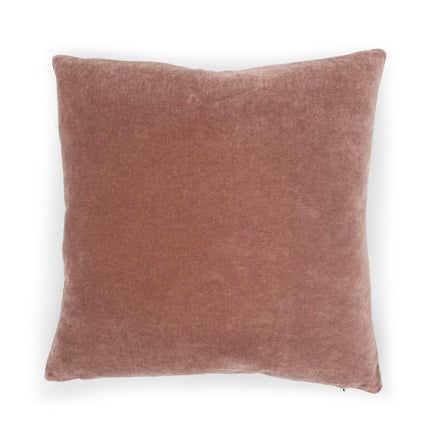 Mohair Pillow, Dusty Rose, 22 x 22