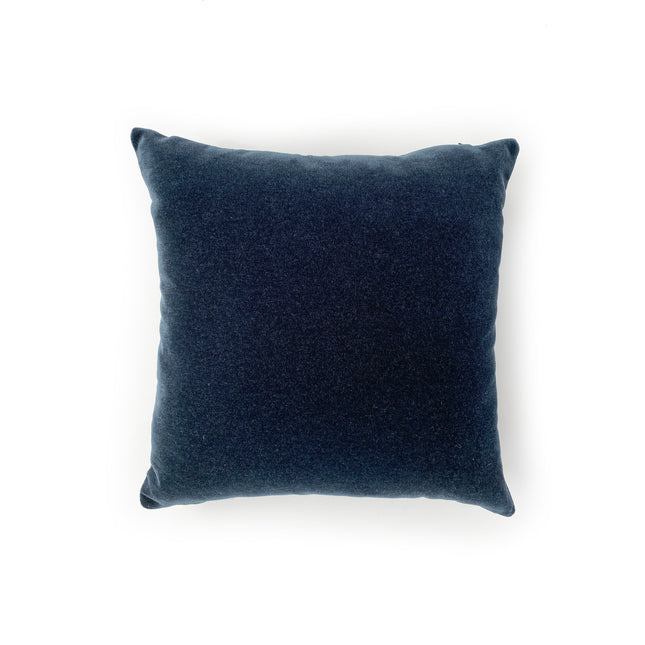 Mohair Pillow, Admiral, 18 x 18
