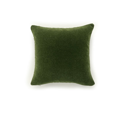 Mohair Pillow, Emerald, 13 x 20