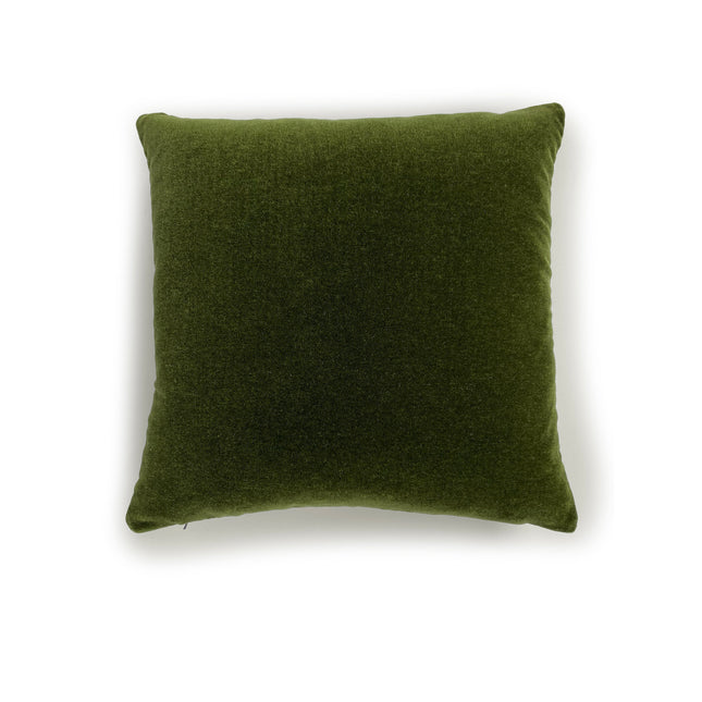 Mohair Pillow, Emerald, 13 x 20
