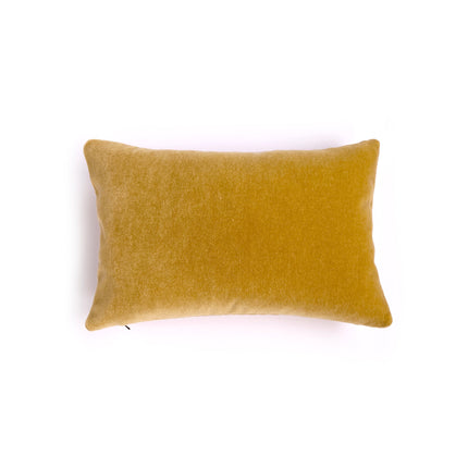 Mohair Pillow, Golden Eye, 22 x 22