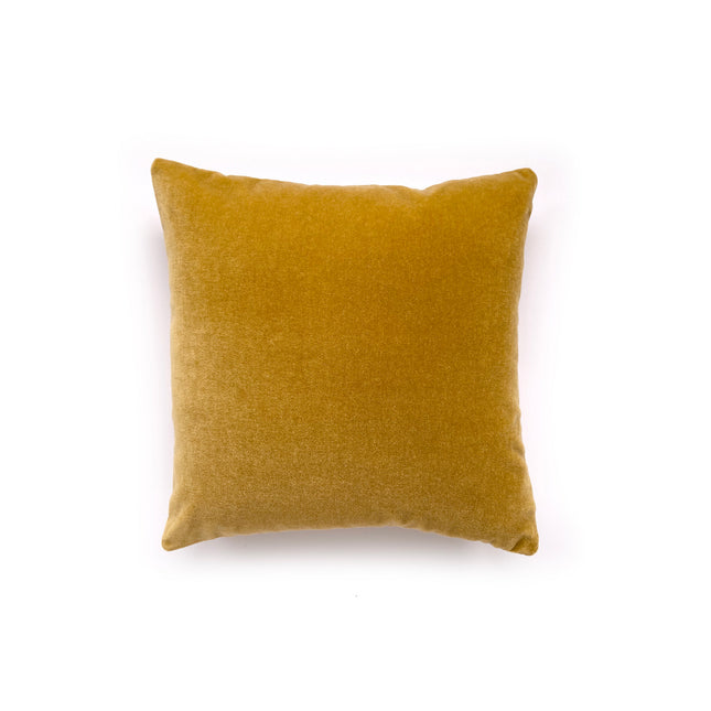 Mohair Pillow, Golden Eye, 22 x 22