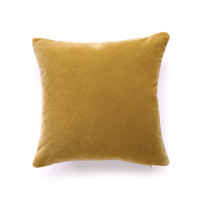 Mohair Pillow, Golden Eye, 22 x 22