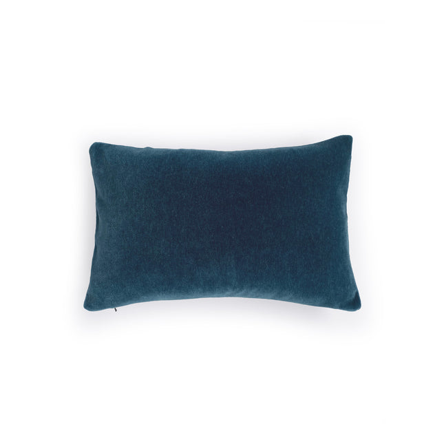 Mohair Pillow, Sapphire, 13 x 20