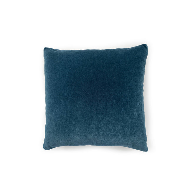 Mohair Pillow, Sapphire, 22 x 22
