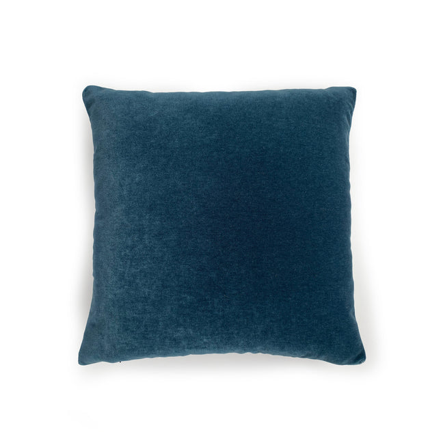 Mohair Pillow, Sapphire, 22 x 22