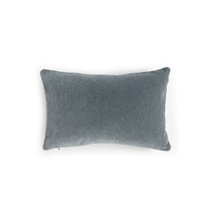 Mohair Pillow, Slate Blue, 13 x 20