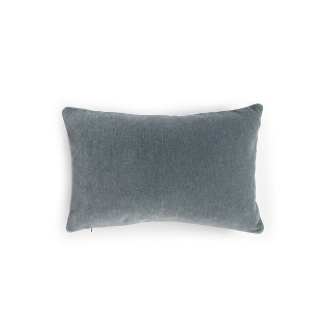 Mohair Pillow, Slate Blue, 13 x 20