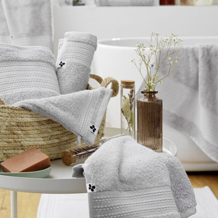 GARANCE Collection, Wash Mitts, set of 2 in Gray