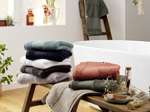 GARANCE Collection, Bath Towel in Terracotta (orange)