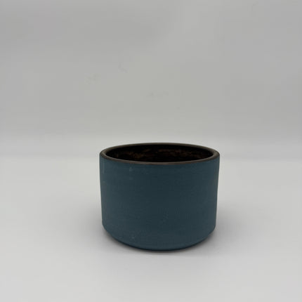Rufous Ceramic Votive - Teal / Gold
