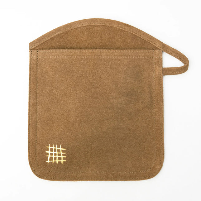 Suede Oven Mitt in Tan
