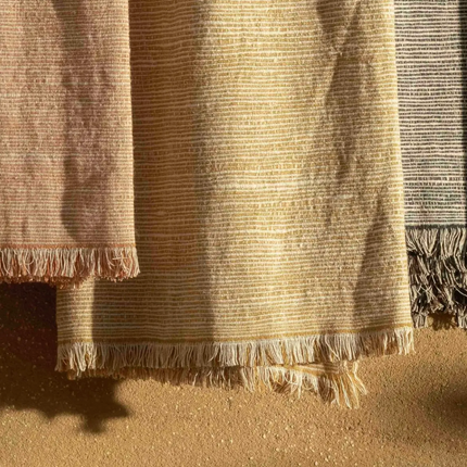 Sema Milleraies Ocher Throw