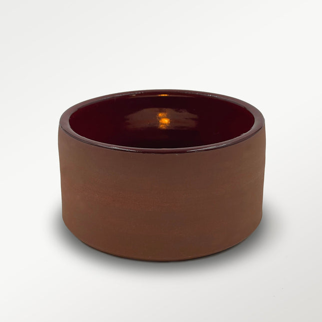 Rufous Ceramic Votive - Terra / Ruby