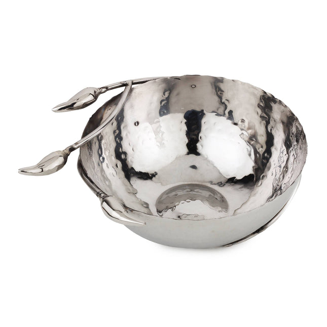 Hammered Stainless Steel Bowl, Small