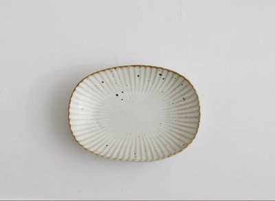 Gohobi Handmade Ceramic Oval Plate: Large